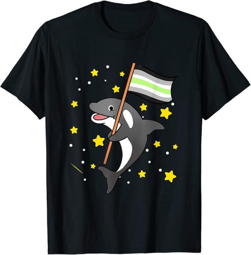 Agender Pride Flag T-Shirt