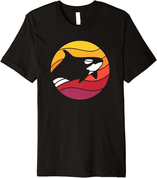 Orca Retro Style Vintage Premium T-Shirt